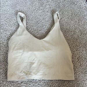 lululemon athletica Cream Tank Top